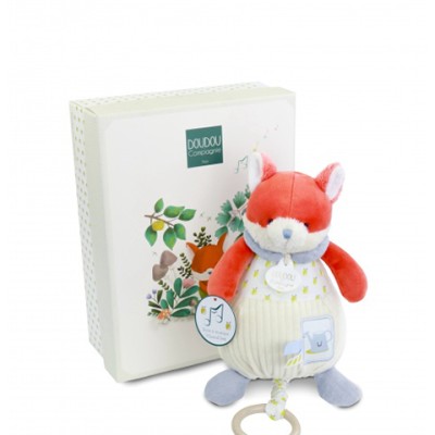 Boite a musique Renard - Romarin - 20 cm