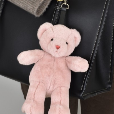 porte clé - Bijou de sac Ours peluche - 20 cm - Rose clair