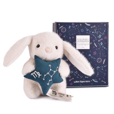 DOUDOU ASTRO - Vierge - 12 cm