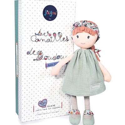 Poupée de chiffon - Les Canailles de Doudou -  Emie - 36 cm