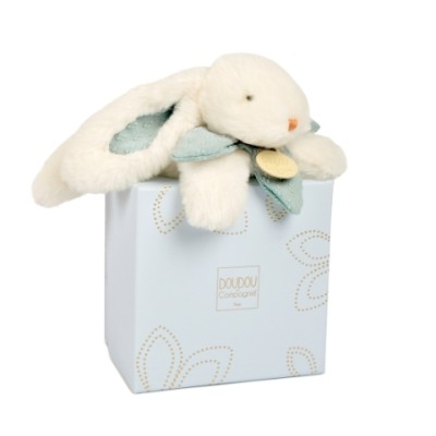 LAPIN BONBON - Pantin Bleu Gris - 20 cm