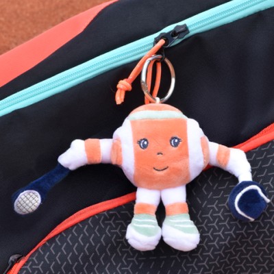 Porte-clés peluche Roland-Garros – Madame Balle –12 cm