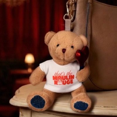 Porte-clés Ours X Moulin Rouge - 15 cm