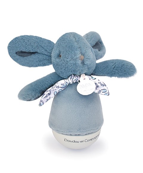 veilleuse bébé lapin bleu