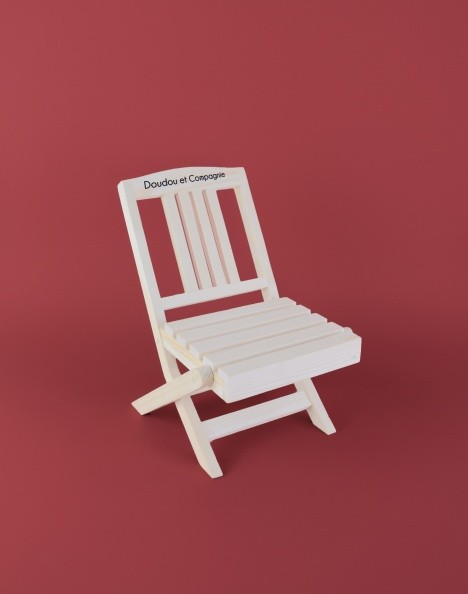 fauteuil pliant bois pour poupée