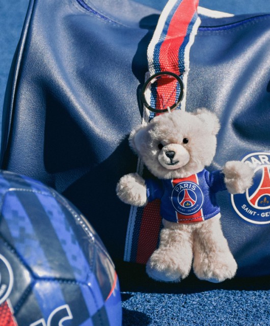 Porte-clés PSG - Ours 15 cm