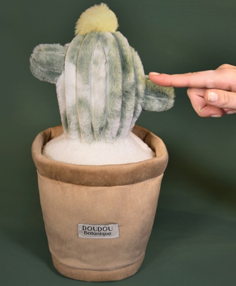 Peluche Cactus vert 25 cm