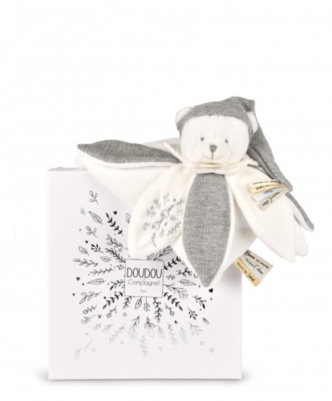 OURS GRIS Doudou collector DOUDOU 25 ANS - DC4337