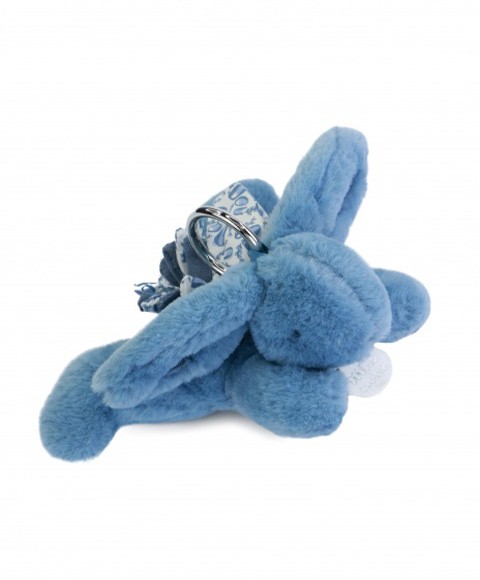 Lapin DOUDOU® - Porte-clés - Bleu DC4370