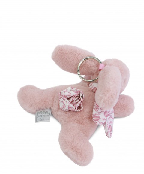Lapin DOUDOU® - Porte-clés - Rose DC4370