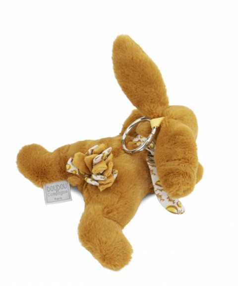 DC4370 Lapin DOUDOU® - Porte-clés - Jaune moutarde