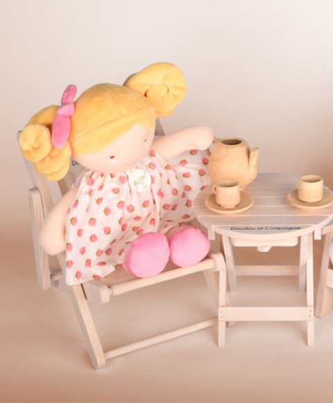 Transat pliant - Mon petit mobilier poupée pretty