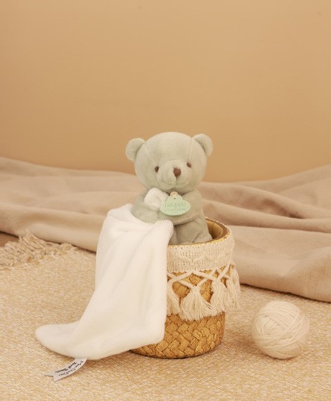 Mon petit ourson - Vert d'eau