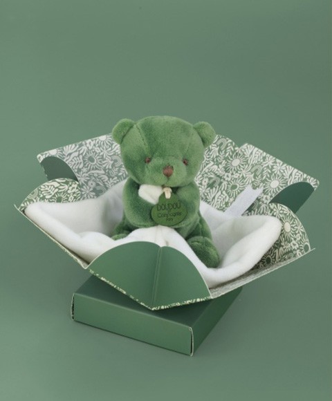 DOUDOU  ourson - Vert DC4357