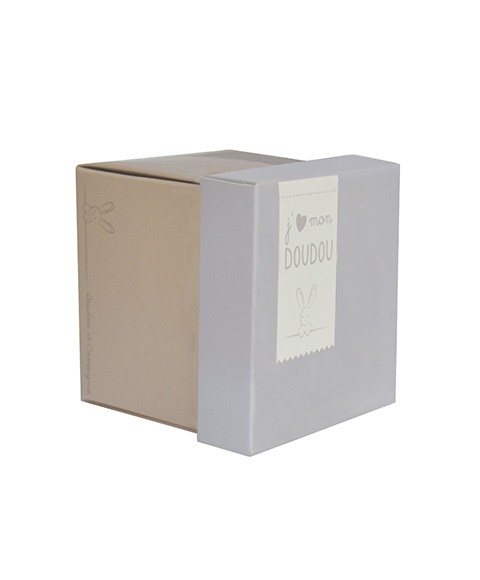 doudou lapin mouchoir- 303-3