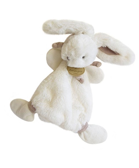 doudou  plat lapin bonbon beige