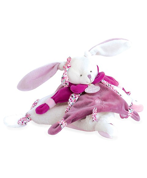 doudou lapin cerise