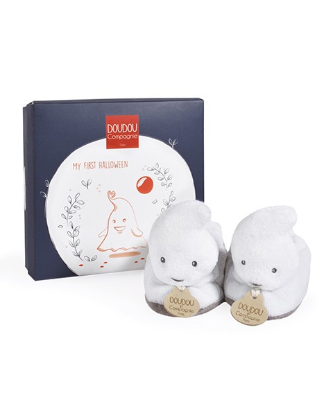 DC3890-Chaussons bébé formes fantômes - 0-6 mois