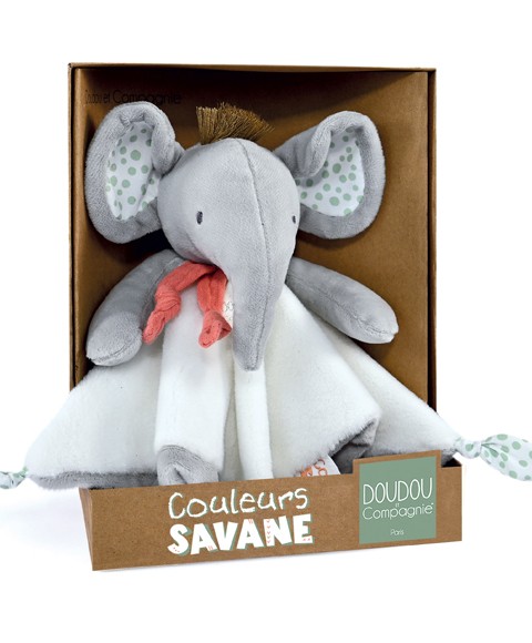 doudou elephant gris -DC4078