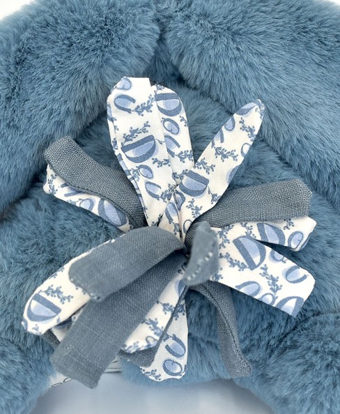 Lapin DOUDOU® - Peluche lapin Bleu - 25 cm - DC4141-3.jpg