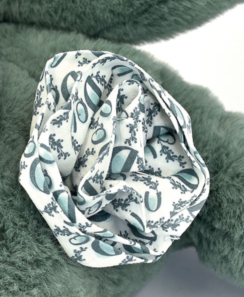 Lapin DOUDOU® vert - Peluche lapin - 25 cm - DC4143-2.jpg