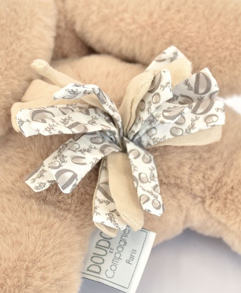 Lapin DOUDOU® - Peluche lapin Beige - 25 cm - DC4144-2.jpg