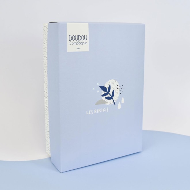 Mini Doudou plat elephant gris et bleu - 19 cm - dc4156-elephant.jpg