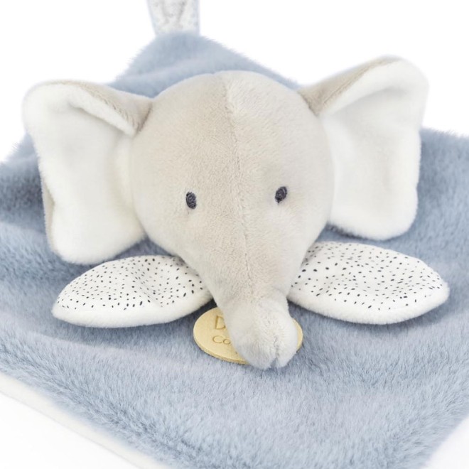 Mini Doudou plat elephant gris et bleu - 19 cm- dc4156-elephant1.jpg