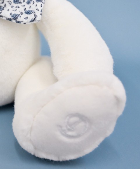 ours en peluche assis blanc 25 cm I Doudou et Compagnie- DC4160-4.jpg