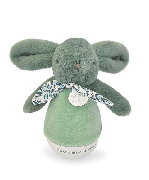 Veilleuse bebe musicale Culbuto verte - 16 cm - DC4197.jpg