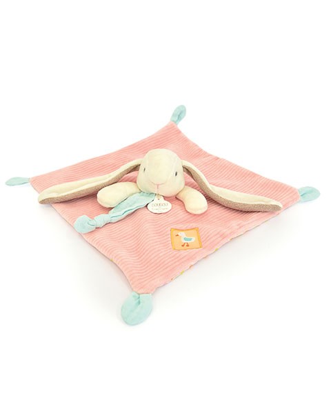 Doudou plat rose - LAPIN CIBOULETTE- 27 cm- DC4207-01.jpg