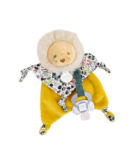 Doudou  plat attache sucette lion- DC4222-0.jpg