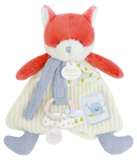 Doudou attache-sucette Renard Romarin - 19 cm - DC4325-4.jpg