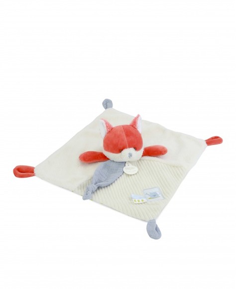 DC4327 DOUDOU mouchoir Renard Romain