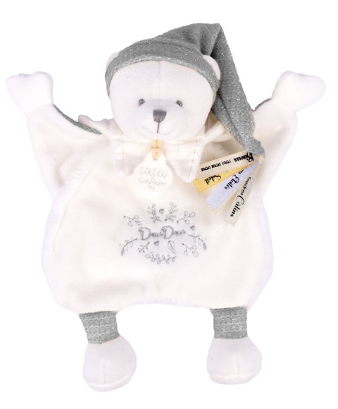 Doudou Ours cape Gris - 25 cm-DC4336-2.jpg