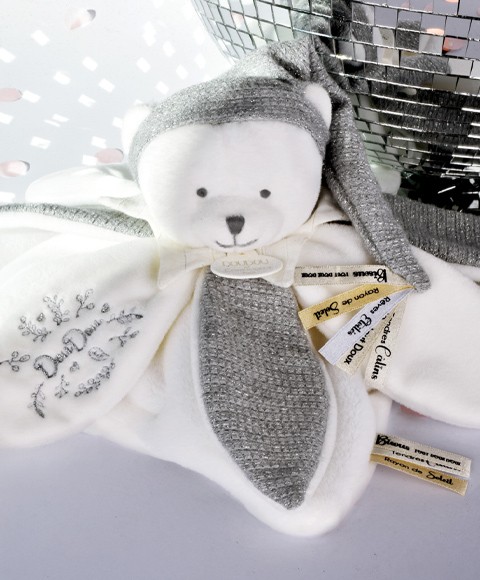 Doudou plat pétales Ours Gris-DC4337-1.jpg