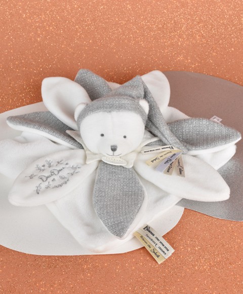 Doudou plat pétales Ours Gris -DC4337-4.jpg
