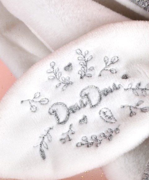 Doudou plat Ours Gris-DC4337-8;jpg.jpg