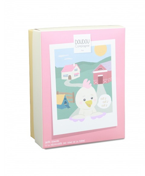 DC4358 poule boite sonore