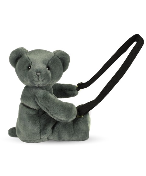 Sac bandouliere - Ours en peluche Vert Kaki - 30 cm- DC4376.jpg