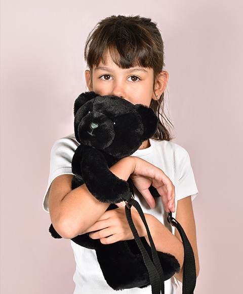 Sac bandouliere - Ours en peluche noir - 30 cm DC4377-41.jpg