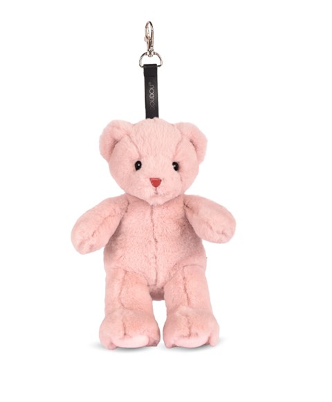 porte clé - Bijou de sac Ours peluche - 20 cm - Rose clair- DC4382-1.jpg