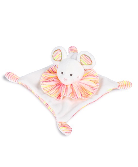 Doudou plat souris - 20cm - les chouchoux DC4675