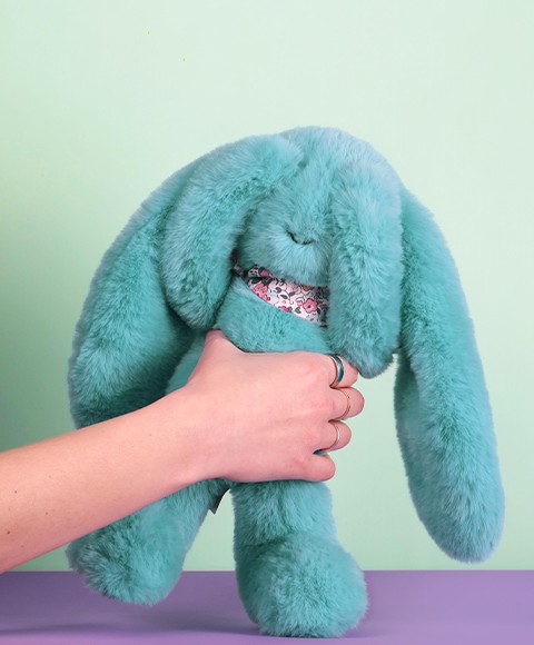 Peluche lapin Turquoise - DC4592.jpg