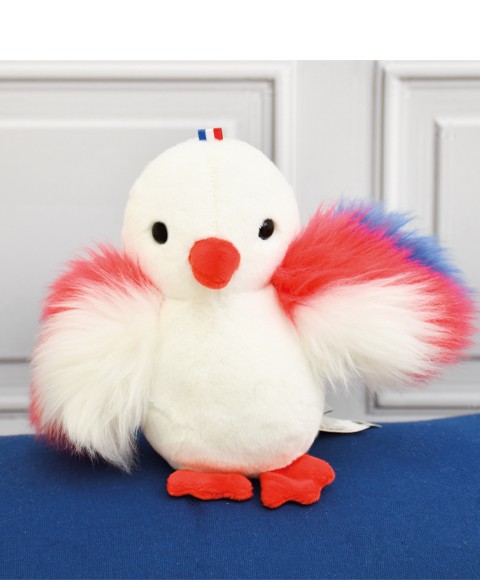 Peluche poussin bleu blanc rouge fabriquée en france- FR8015.jpg