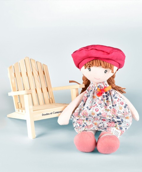 Fauteuil pliant avec poupée JJ6069