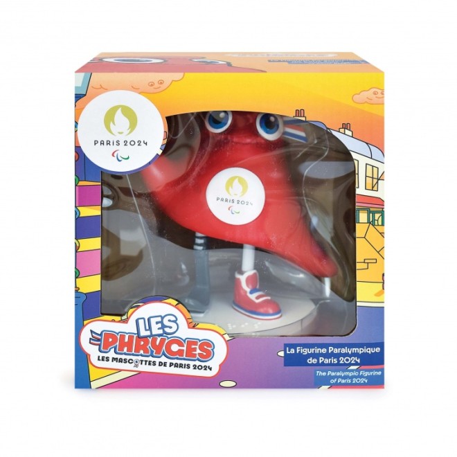 Figurine Mascotte officielle jeux Paralympiques de Paris 2024 - Doudou et compagnie - JO2508