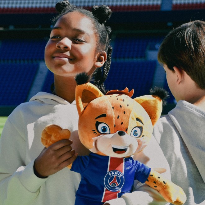 Peluche XXL PSG Mascotte Officielle - Germain Le Lynx 50 cm-LI4275-2.jpg
