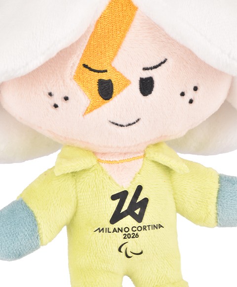 Peluche Mascotte ROCK FLO zoom