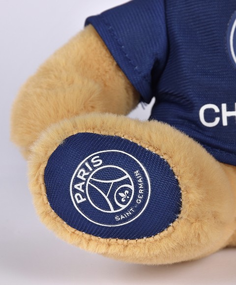 Logo Peluche PSG Champion - Edition limitée et numérotée - 23 cm